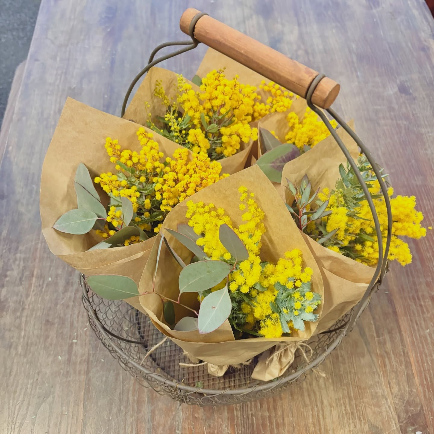 ミモザで色々作って見ました👍🏻⟡.·